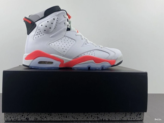Bmlin Infrared Jordan Retro 384664-123 6 White (2014) 0701